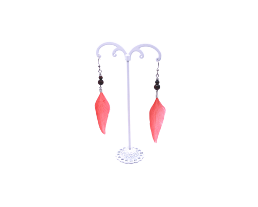 Boucles d'oreilles force et courage – Image 2