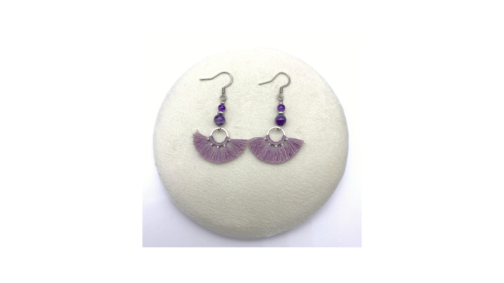 Boucles d'oreilles Paix d'esprit