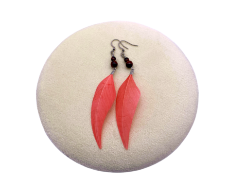 Boucles d'oreilles force et courage
