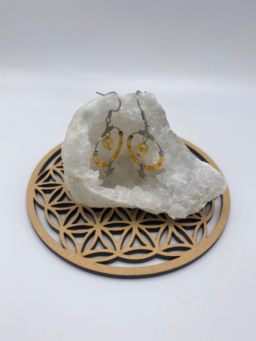 Boucles d'oreilles Lumière